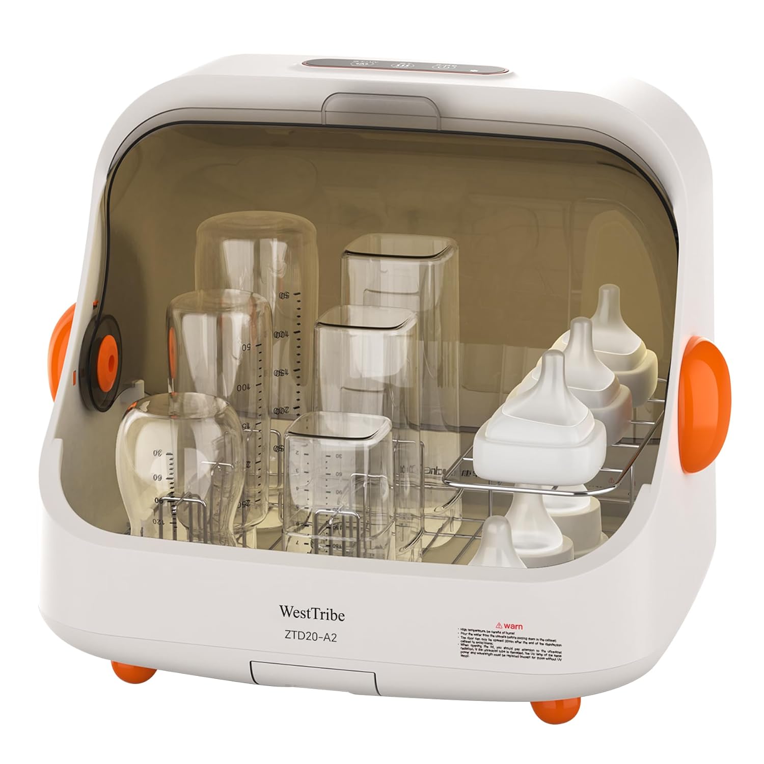 Baby Bottle Sterilizer and Dryer – UV Sterilizer 20L Large Capacity, Hot Air Drying, UV Sanitizer