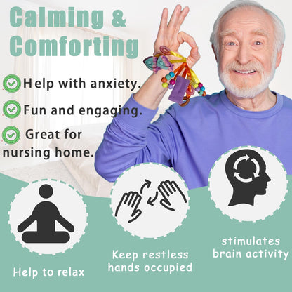 Sensory Toys for Alzheimer Patients Anxiety Relief Dementia Ring Dementia Fidget Toys