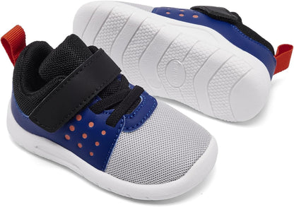 MORENDL Toddler Baby Shoes 0-4 Years Boy Girl Lightweight Breathable Non-Slip Sports Sneakers Running Walking Tennis Barefoot Shoes