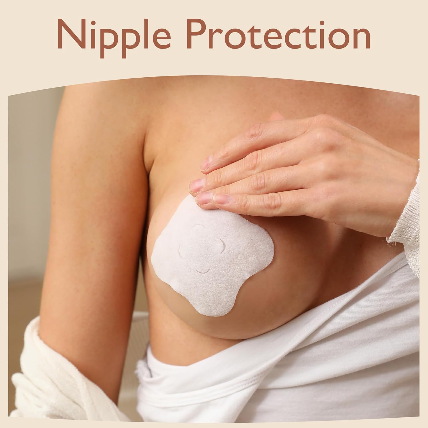 Cooling Nipple Pads for Breastfeeding: Hydrogel Gel Pad Instant Cooling Relief | Promotes Healing