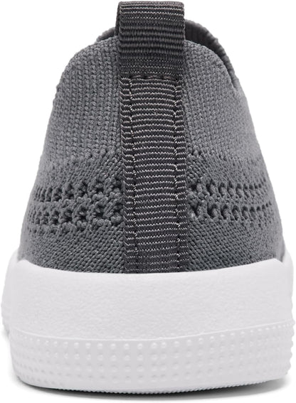 Eashi Baby Boy Girl Non-Skid Indoor Infant Walking Shoes Breathable Warm Elastic Sock Shoes with Memory Sole Protect Toes Outdoor Sneakers