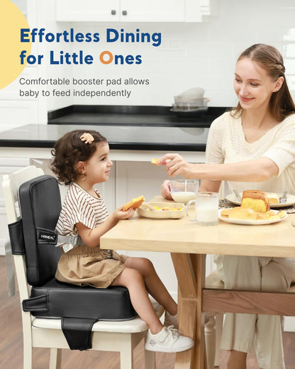 HOMEAL Booster Seat for Kitchen Chair - Toddler Booster Seat for Dining Table - Dining Seat with