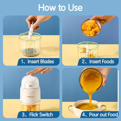 Baby Food Maker - Baby Food Processor for Baby Food, Fruit, Vegatable, Meat, Baby Food Puree Maker
