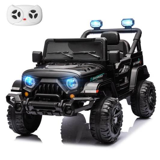 MINIATURE MOTORS 12V Kids Electric Ride on Truck Car Remote Control, Twin 35W Motors 3.5MPH Max