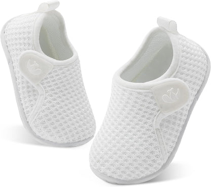 FEETCITY Toddler Walking Shoes Slip On Toddler Shoes Boys Girls Kids Sports Sneakers Casual School Shoes Barefoot Shoes