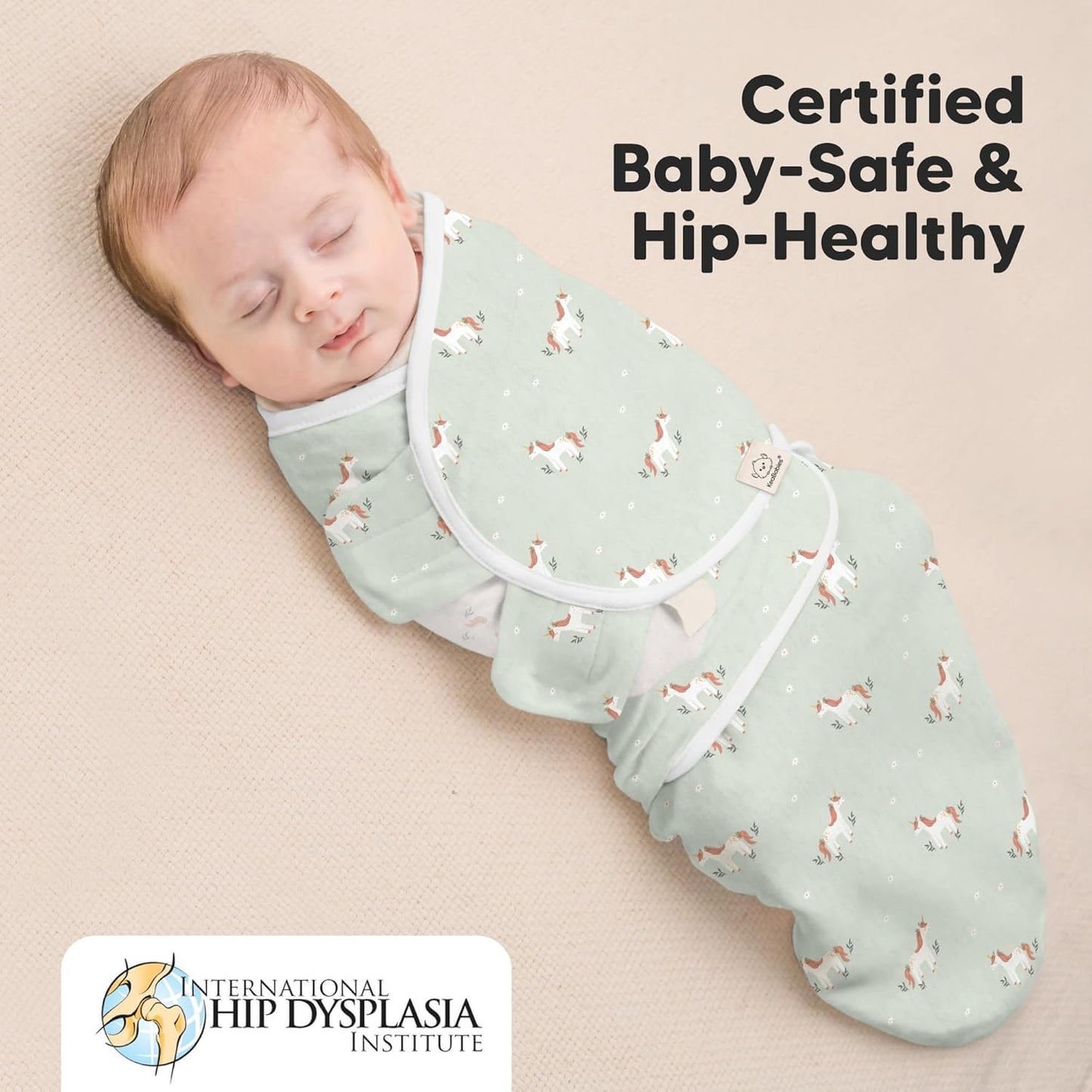 Baby Swaddle Sleep Sacks with Zipper - 3-Pack Swaddles for Newborns 0-3 Months, Infant, Baby Girls