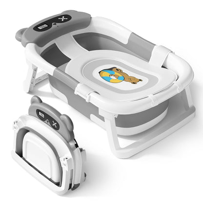 AVIDOR Baby Bathtub,Collapsible Bathtub for Newborn to Toddler,Durable Essential Infant Bath
