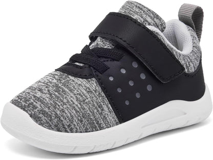 MORENDL Toddler Baby Shoes 0-4 Years Boy Girl Lightweight Breathable Non-Slip Sports Sneakers Running Walking Tennis Barefoot Shoes