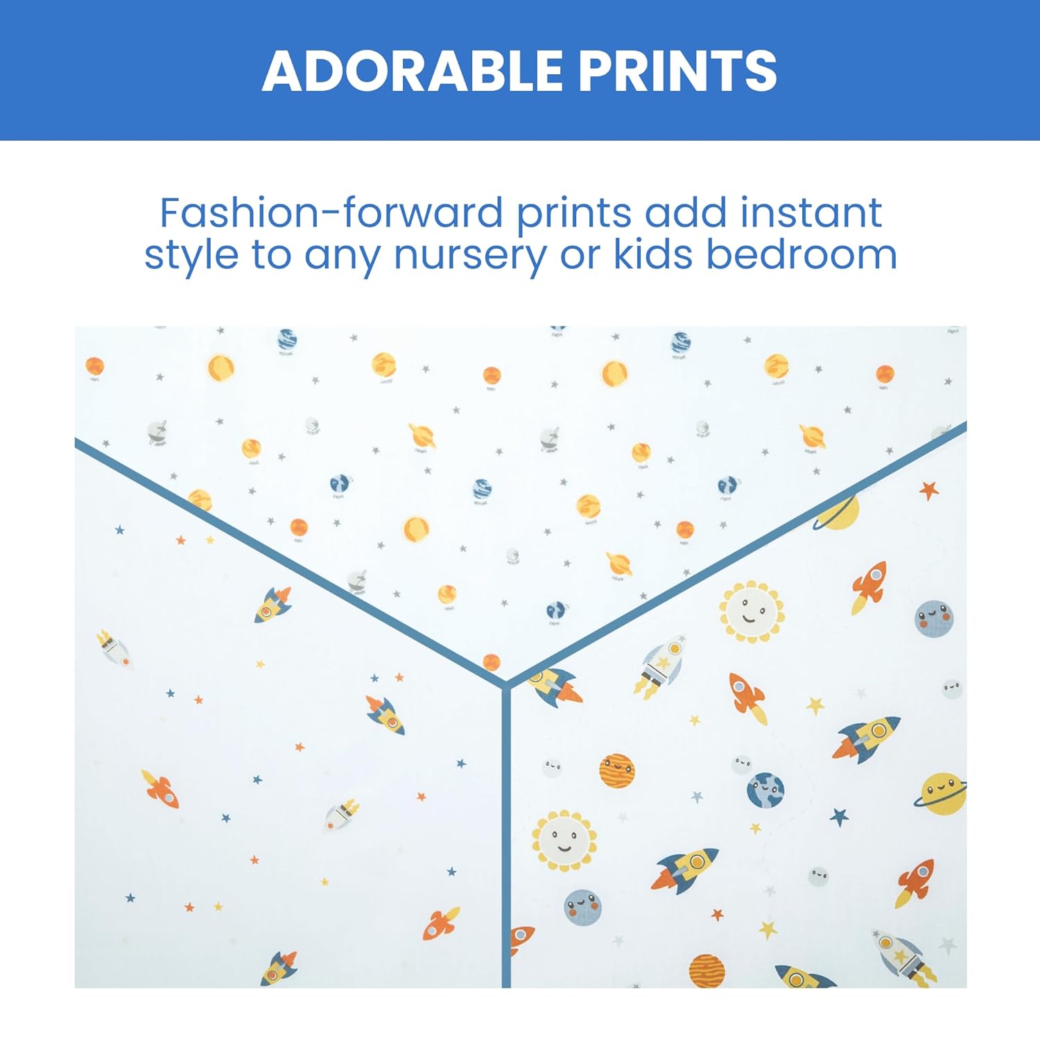 Delta Children Fitted Crib Sheets for Girls and Boys - Crib Sheet for Standard Crib and Toddler