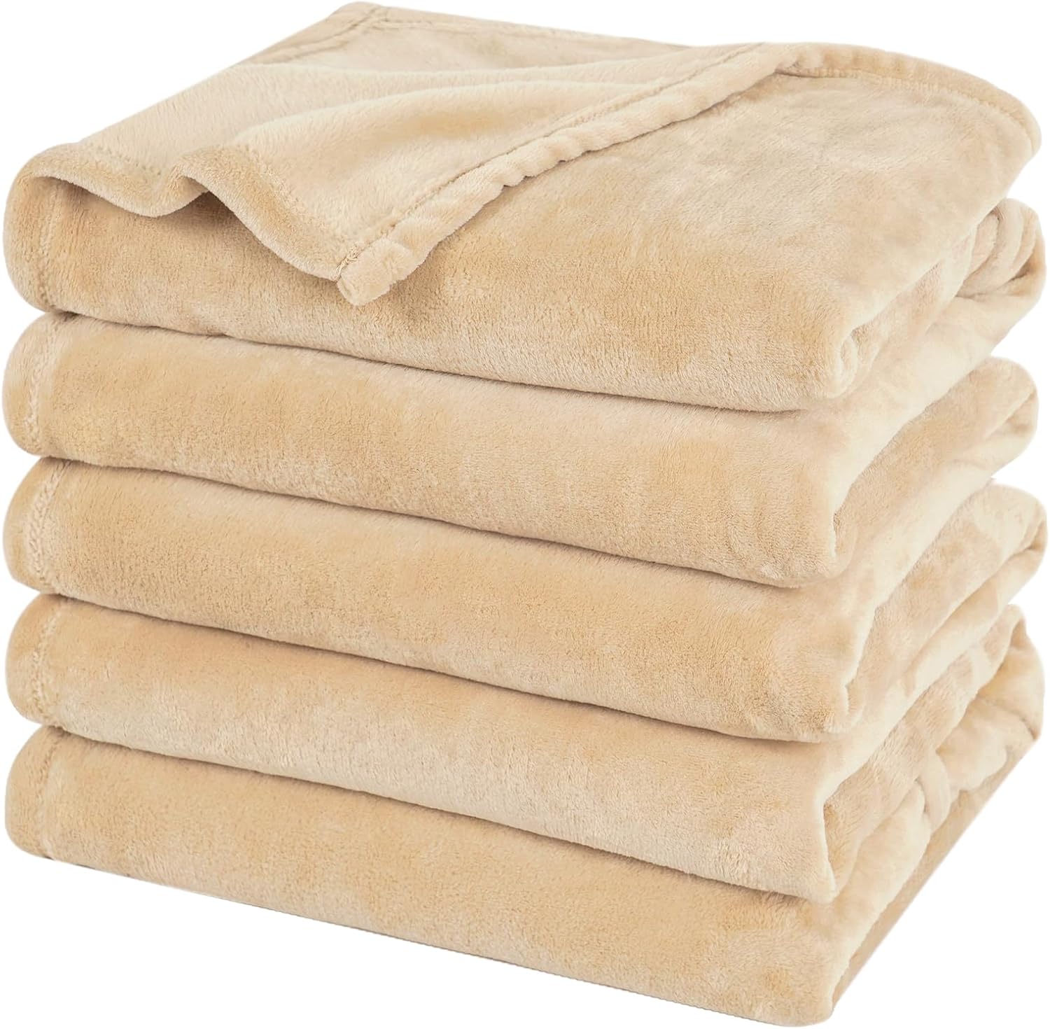 PHF Oversized King Fleece Blanket 120"x120", No Shed No Pilling Big Soft Blanket, Extra Large 10'x