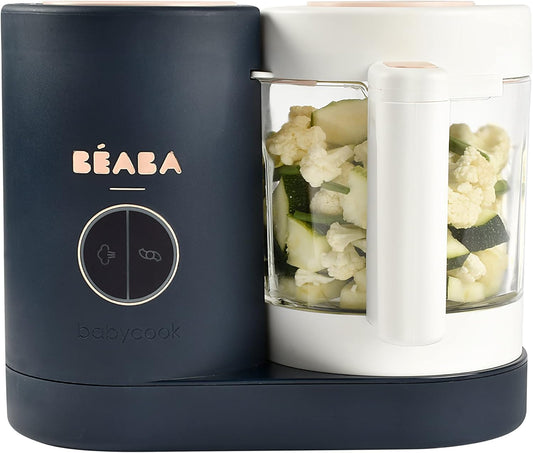 BEABA Babycook Neo Baby Food Maker | Non-Toxic Glass & Stainless Steel | Trusted by Celebrity Moms