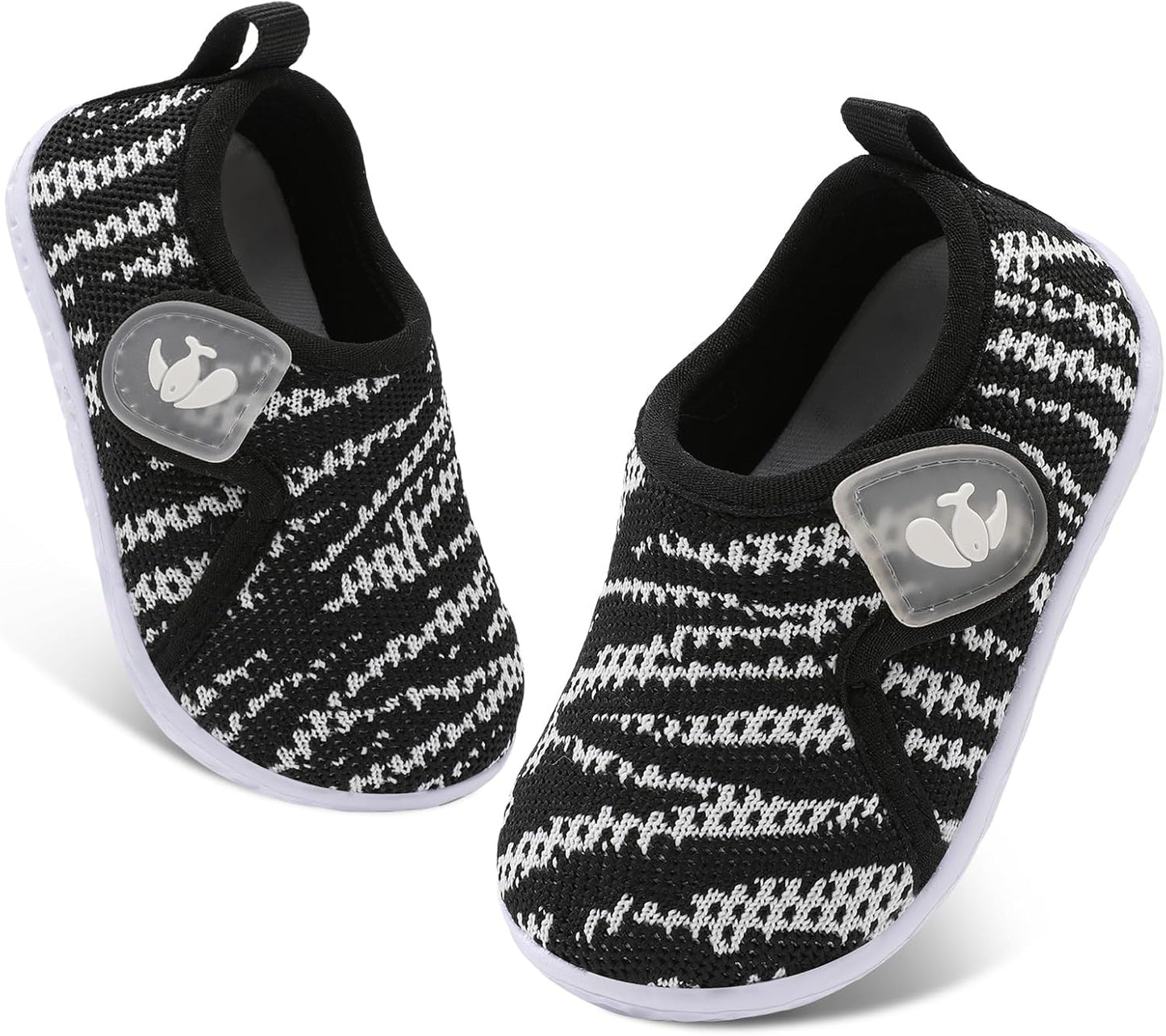 FEETCITY Baby Boys Girls First Walking Shoes Infant Sneakers Crib Shoes Breathable Lightweight Slip On Shoes