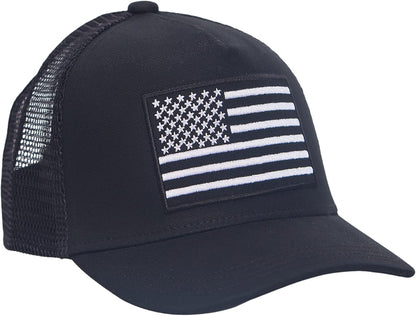 Baby Hats - Baseball Hat, Newborn Youth Flat Brim Mesh Trucker Surf Skate Bubba Bro Fitted Beach Cap Gorros para Bebes