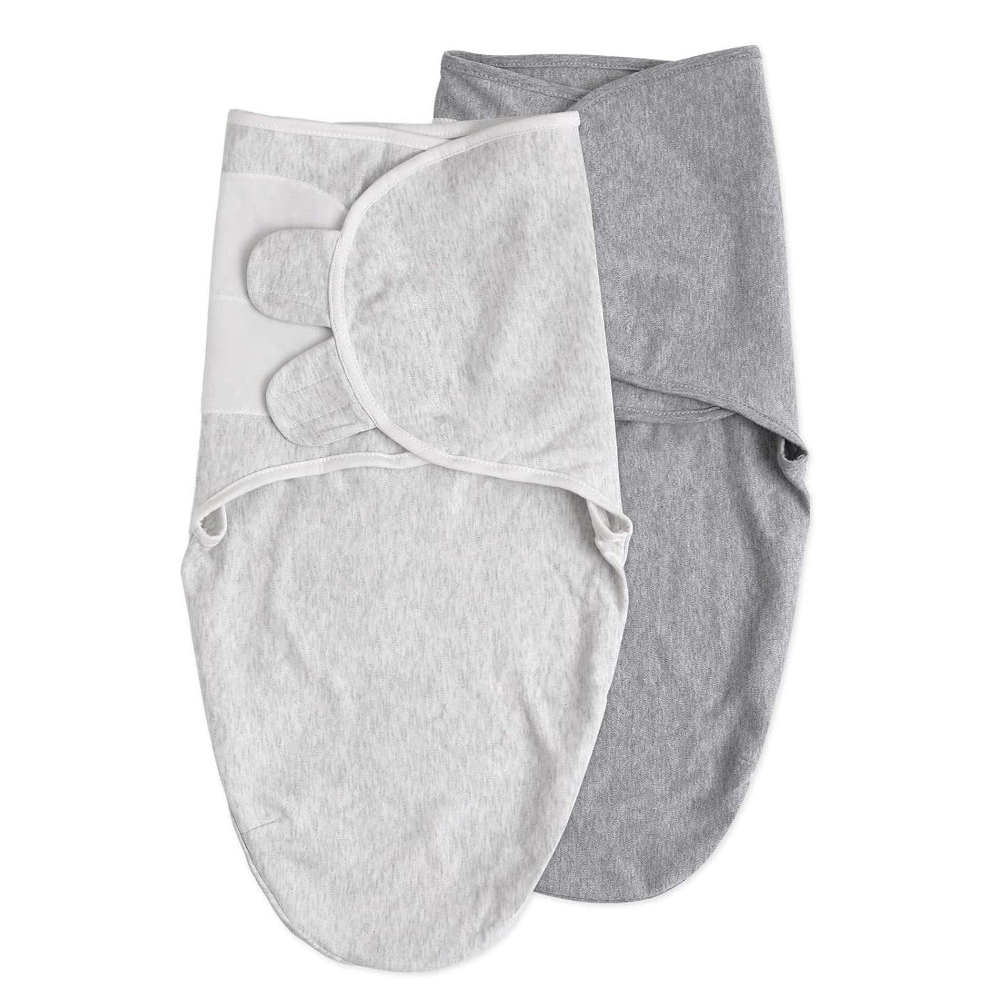 Organic Baby Swaddle Sleep Sacks, 2-Pack Swaddles for Newborns Baby Essentials, Infant 0-3 Months