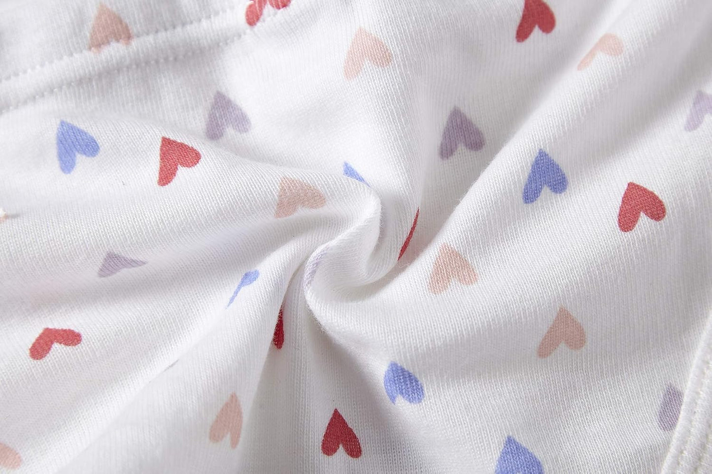 Cadidi Dinos Little Girls' Soft Cotton Underwear Kids Cool Breathable Comfort Panty Briefs Toddler Undies(Pack of 6)