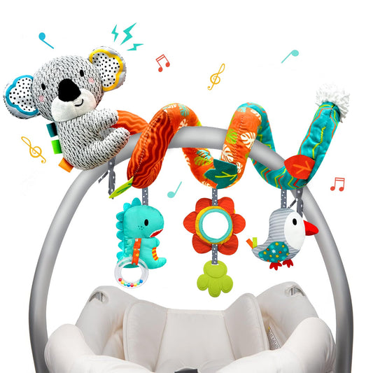 XIXILAND Car Seat Toys Baby Toys 0-3 Months Developmental, Stroller Toys Infant Toys 0-6 Months