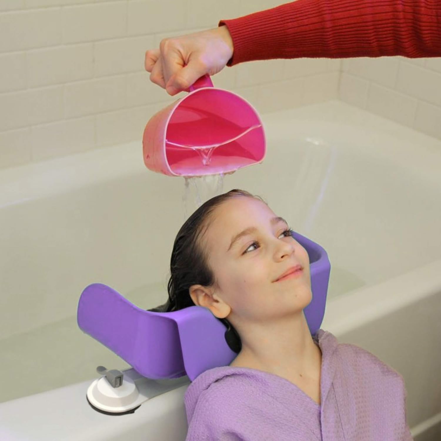 Shampoo Buddy Portable Hair Wash Basin for Children, Toddlers, Kids, Teens | Portable Shampoo Bowl