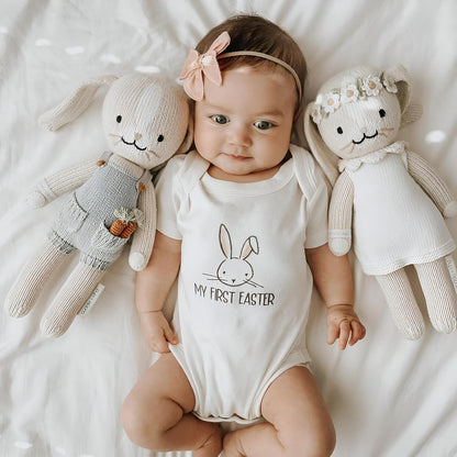 Finn + Emma Organic Cotton Graphic Baby Onesie - Gender Neutral Bodysuits for Babies 0-12 Months in Multiple Sizes and Styles