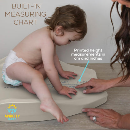 Apricity Baby Changing Pod- Beige -Waterproof Non-Slip Changing Pad Easy-to-Clean Diaper Changing Station for Dresser Tops Large Portable Wipeable Changing Pad for Newborns to Toddlers Diaper Changer