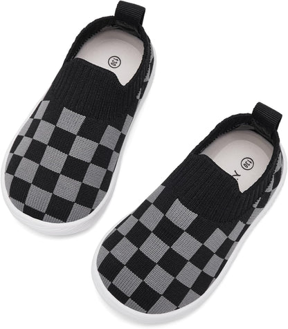 MORENDL Baby Toddler Walking Socks Non-Slip Breathable Unisex Casual Sneakers