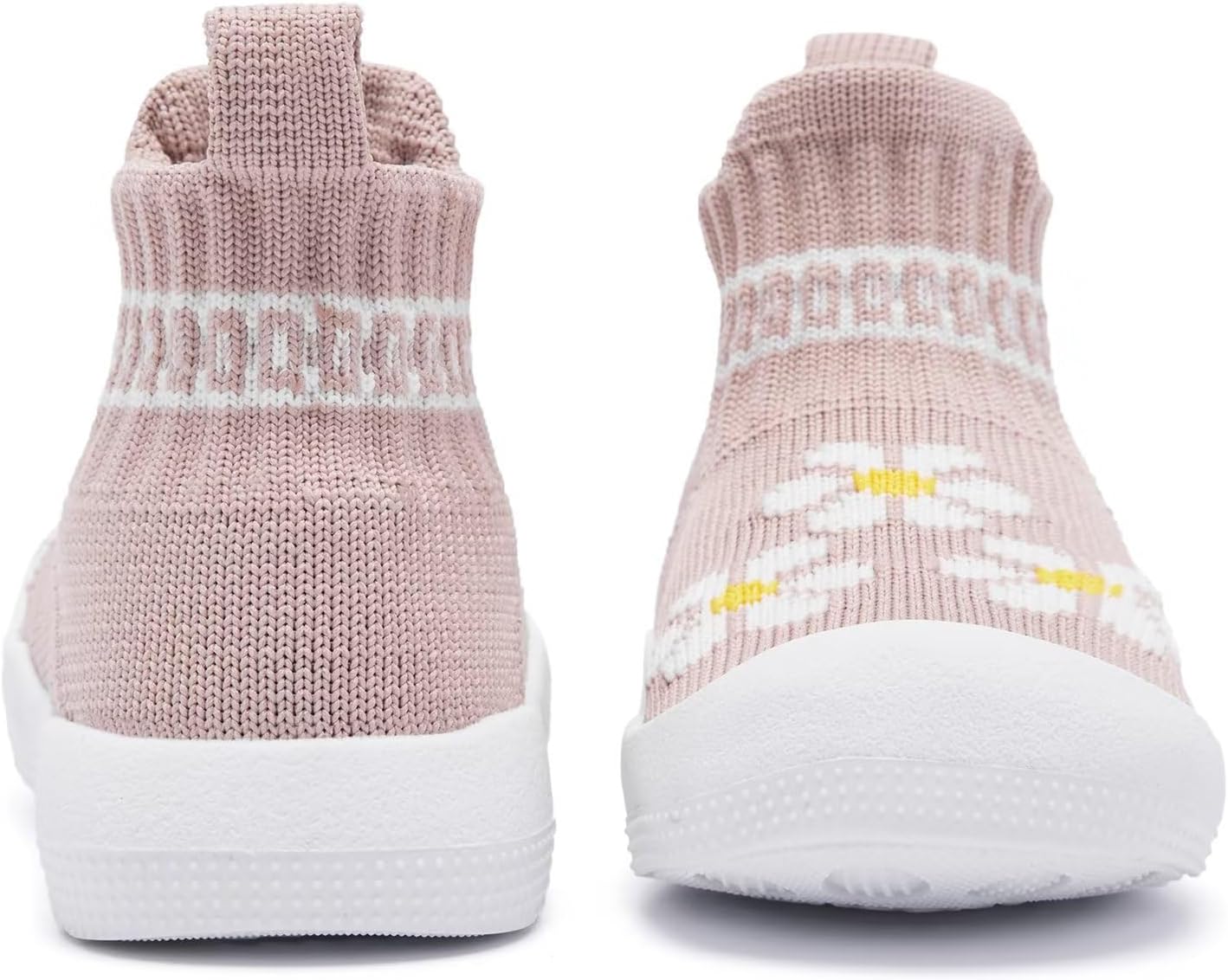 Eashi Baby Boy Girl Non-Skid Indoor Infant Walking Shoes Breathable Warm Elastic Sock Shoes with Memory Sole Protect Toes Outdoor Sneakers