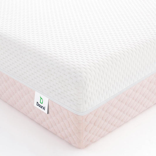 Crib Mattress, Dual Sided Comfort Memory Foam Toddler Bed Mattress, Triple-Layer Breathable Premium