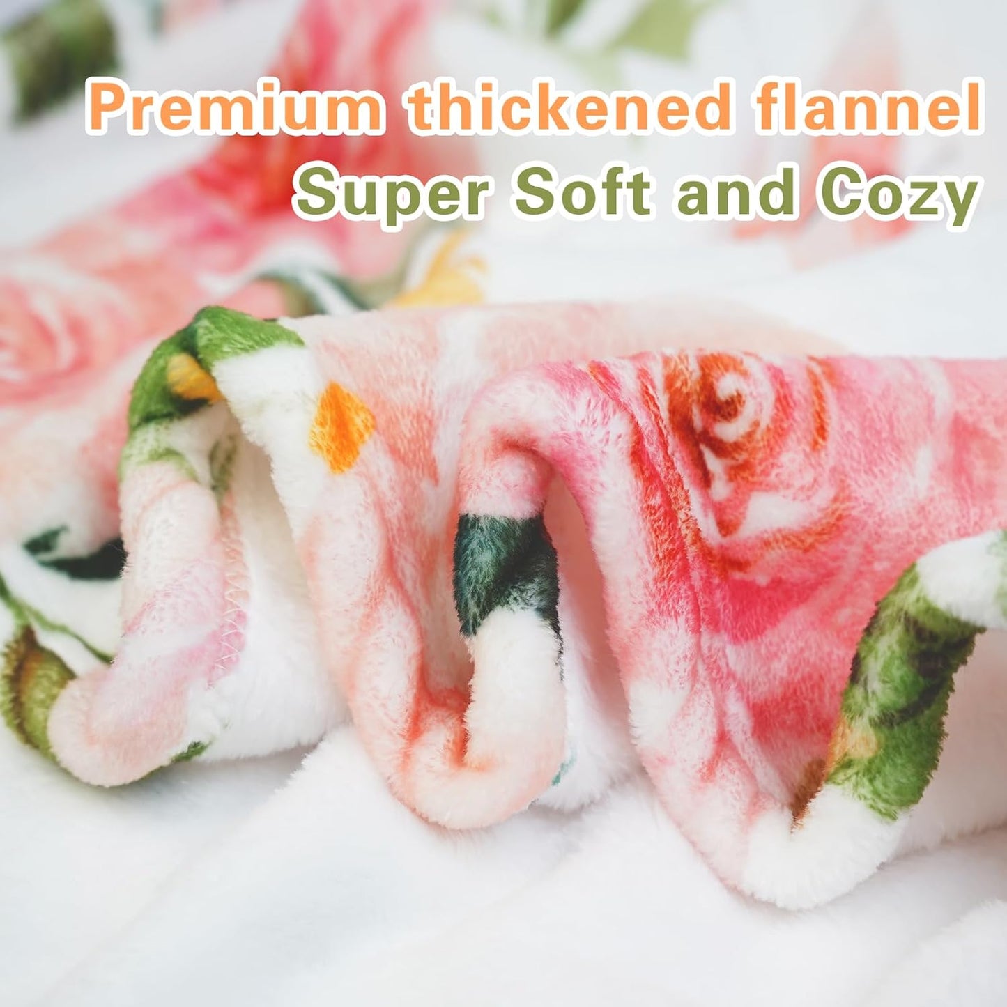 Personalized Baby Blankets for Girls Women Custom Baby Blanket with Name for Kids Toddlers Adult