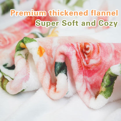 Personalized Baby Blankets for Girls Women Custom Baby Blanket with Name for Kids Toddlers Adult