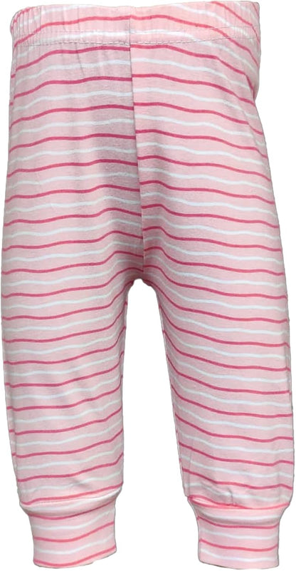 123 Bear Infant and Toddler Soft Cotton Spandex Boys and Girls Pants Multipacks