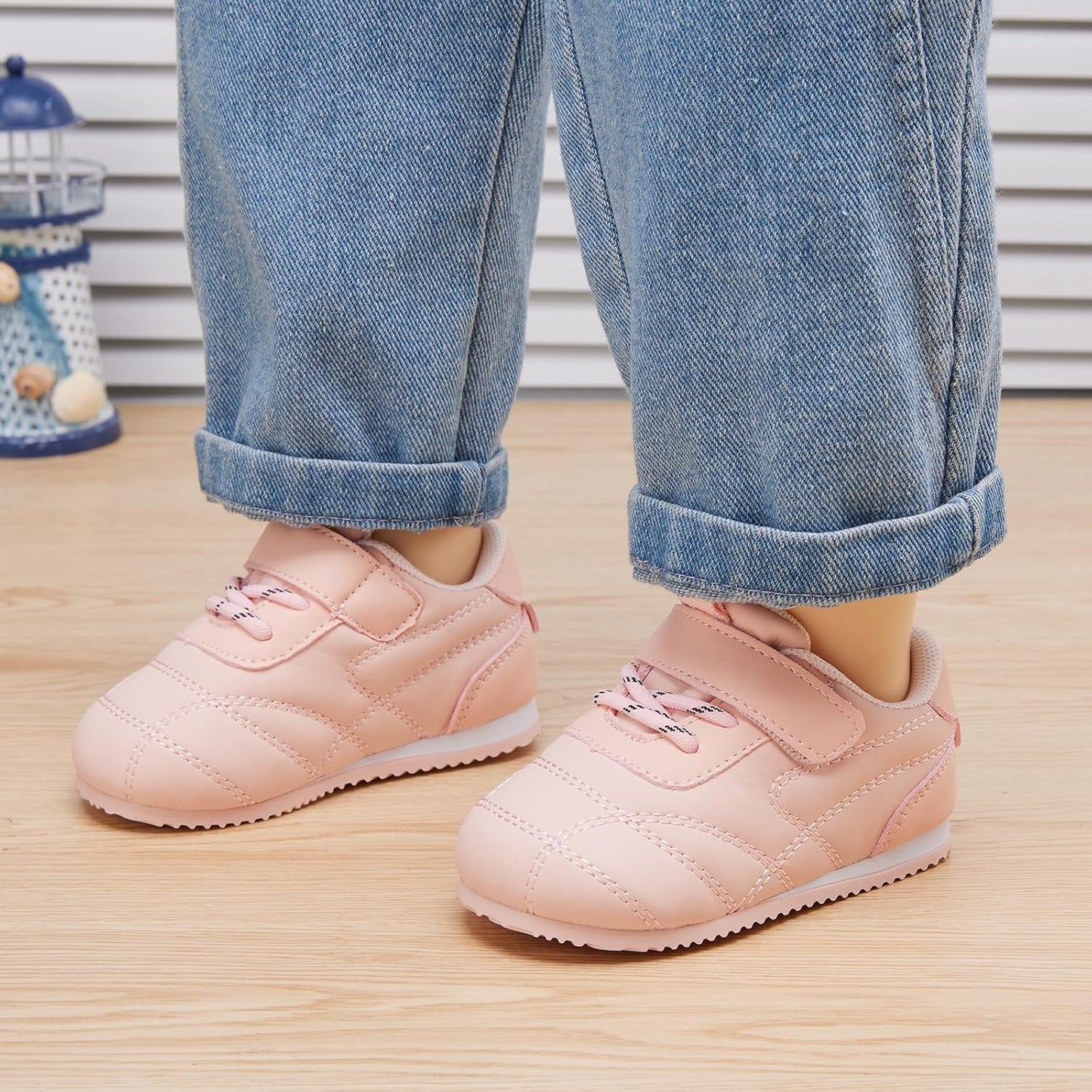 BMCiTYBM Baby Shoes Infant Boy Girl First Walker Shoes Toddler Walking Shoes Lightweight Non-Slip Sneakers for 6 9 12 18 24 Months