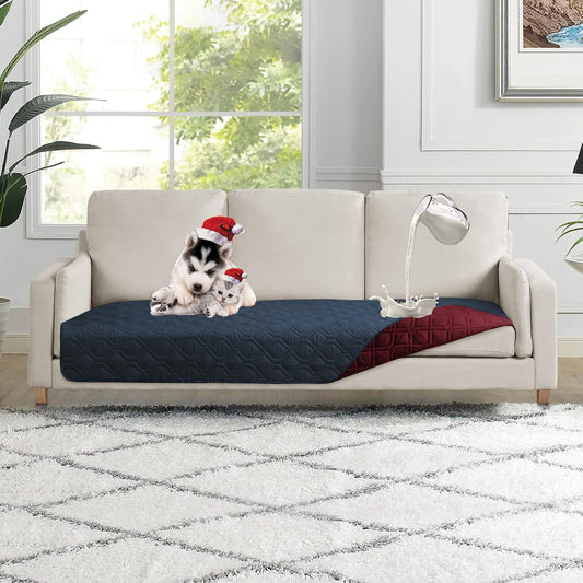 100% Waterproof Dog Bed Cover 30x70 inch Reversible Pad Reusable Camping Mat for Kids/Pet/Dog/Cat