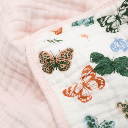 Little Unicorn Original Premium Cotton Quilt | Multi-Layered & Extra-Soft Muslin Fabric |for Babies