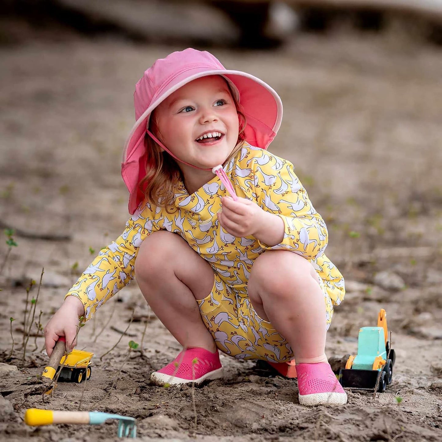JAN & JUL 50+ UPF Quick-Dry Sun-Hats for Boys