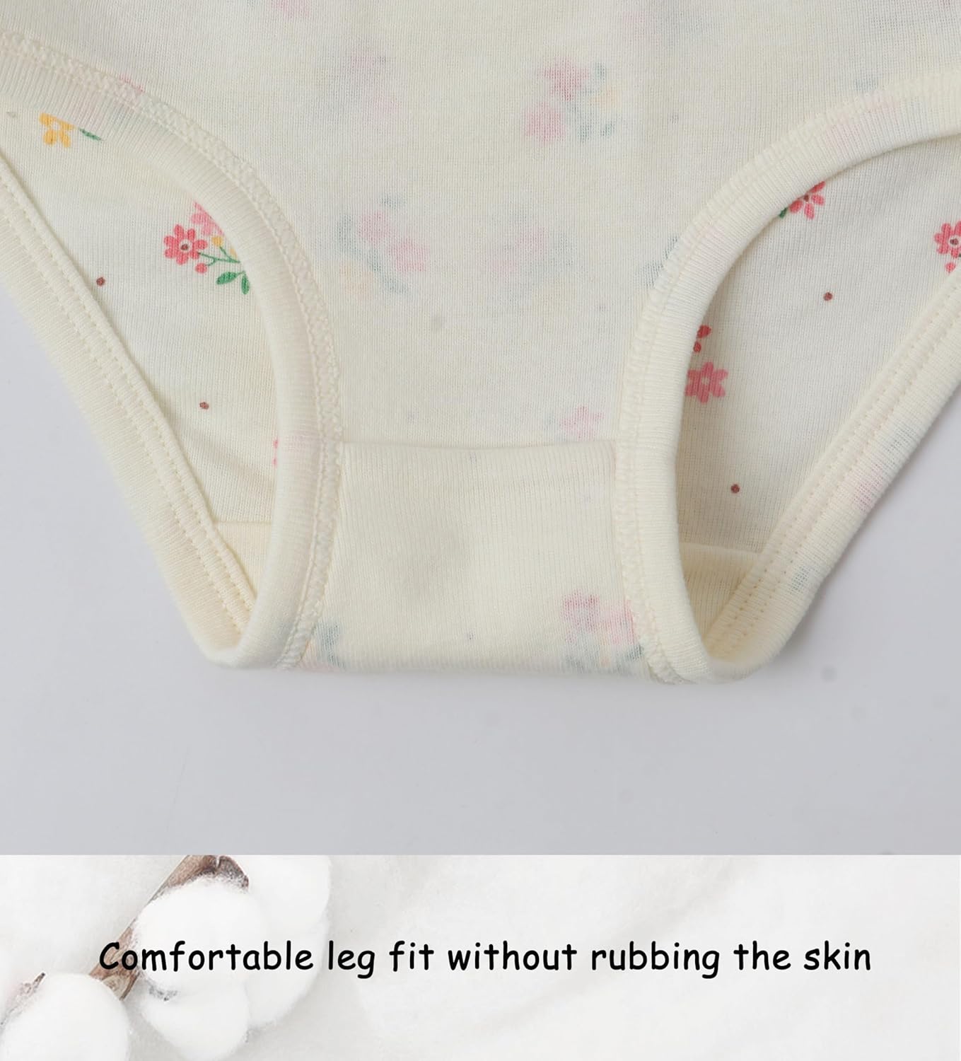 Hahan Girls Soft Panties Toddler Girls Cotton Underwear Kids Briefs