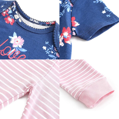 Newborn Layette Gift Set Bodysuits Pants for Baby Girl and Boy 24 Piece 100% Cotton Essentials and Accessories