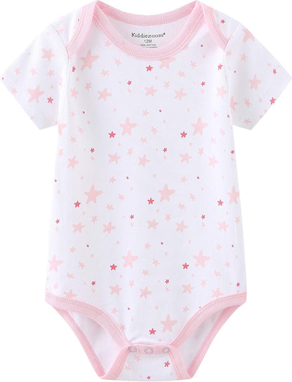 Baby Layette Set Baby Boys' 9-Piece Bodysuits Pants Set Toddler Girl Boy Unisex Baby Gift Sets