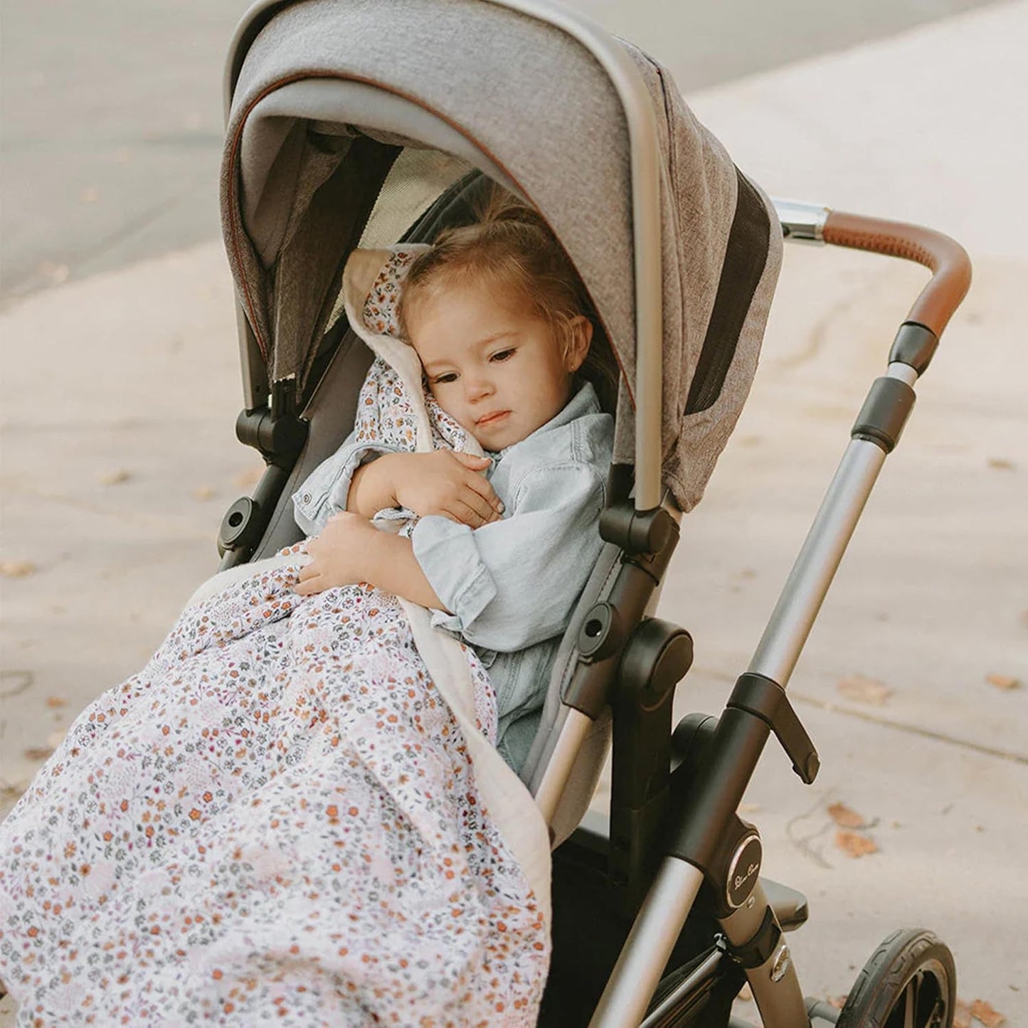 Little Unicorn Newborn Receiving Quilt | Ultra- Soft, Multi-Layered Muslin Fabric | Gift for