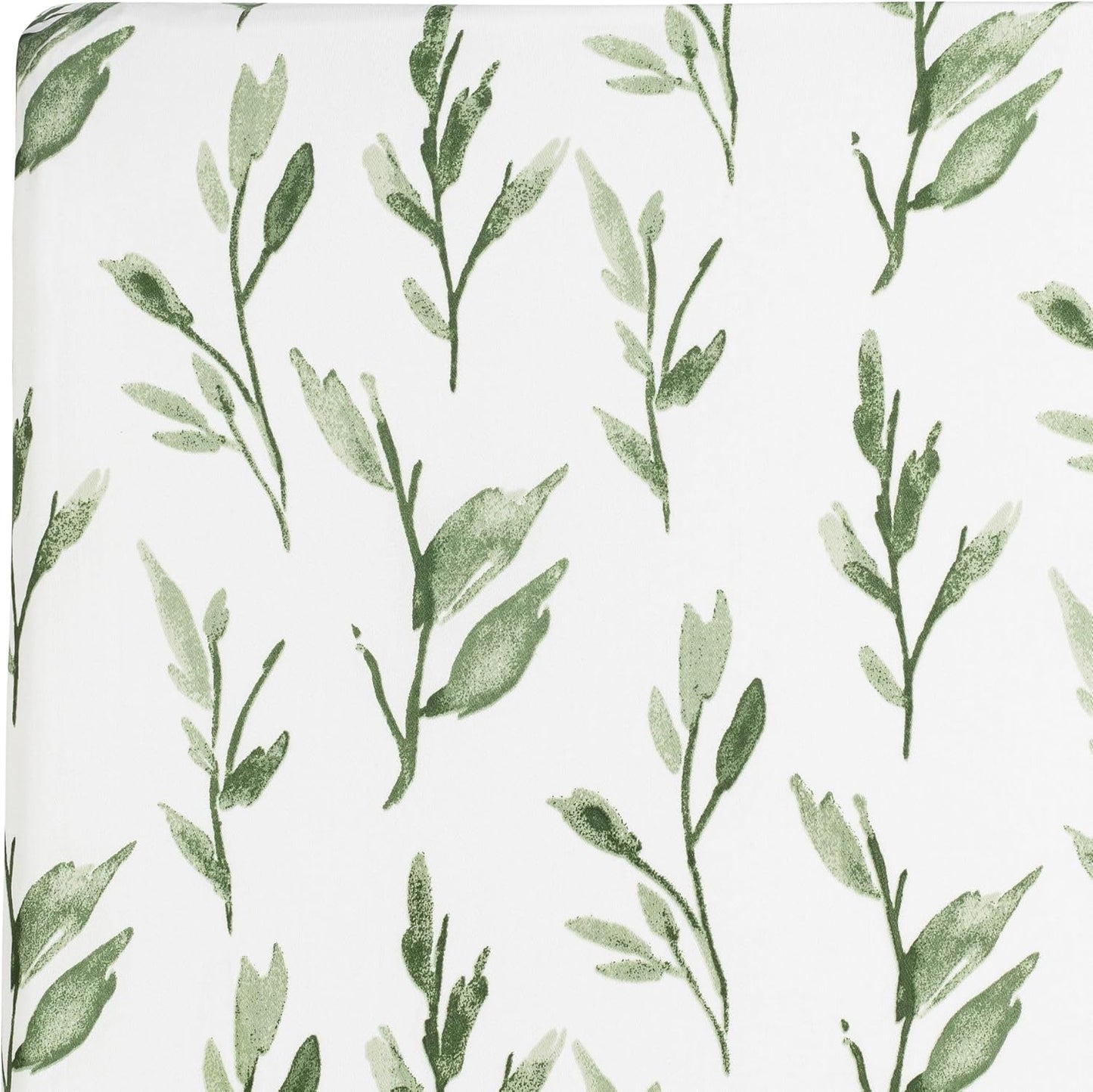 Crane Baby 100% Cotton Sateen Crib Sheet, Fitted for Cribs and Toddler Beds, Baby Crib Sheets, Baby