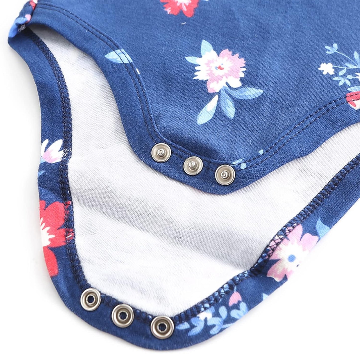 Baby Bodysuit Short Sleeve one-Piece Newborn Baby Clothes for Baby Boy and Girls