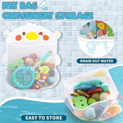 Baby Bath Toys for Toddlers 1-3, Kid Bathtub Toy with 36 Foam Bath Letter & Number, Fishing Games