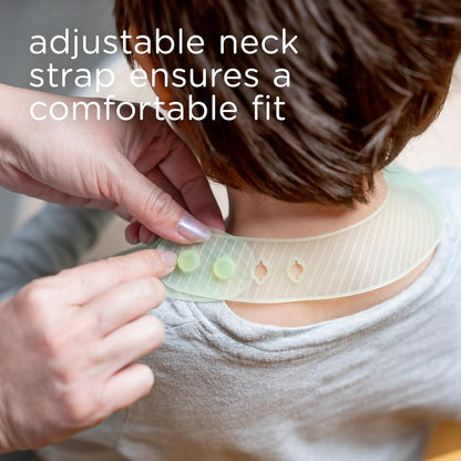 Olababy Fold N Go Silicone Baby Bib w Travel Case | Lightweight Design Eases Pressure Bruising for