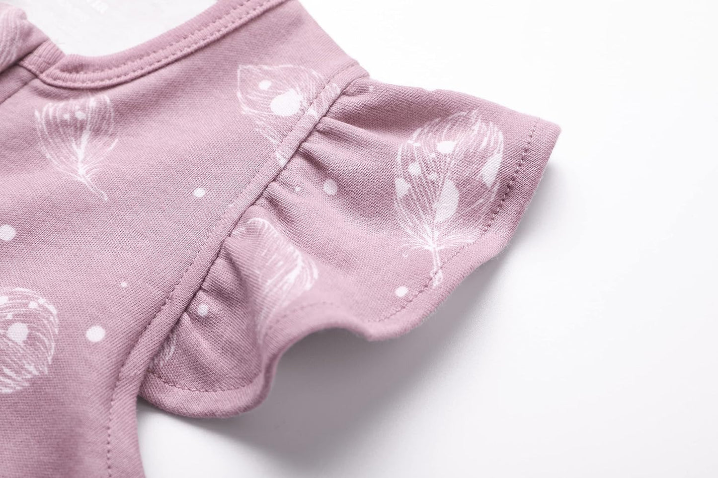 Owlivia Baby Boy Romper, Unisex Short-sleeve Summer Outfit, 100% Organic Cotton Girl One-Piece Jumpsuit