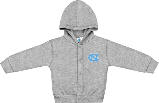 Creative Knitwear College Baby Snap Hooded Jacket - Team Logo, Multiple Colors, for Boys & Girls, (0-24 Months)