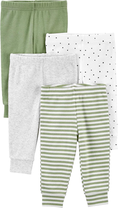 Simple Joys by Carter's Unisex Babies' Pant, Pack of 4