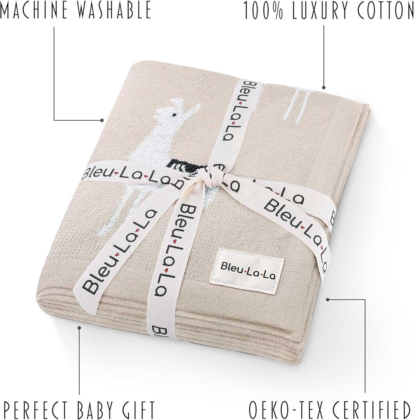 Unisex Cozy Receiving Swaddle Cuddle Stroller Crib Stroller 100% Fine Loomed Cotton Blanket - Quilt