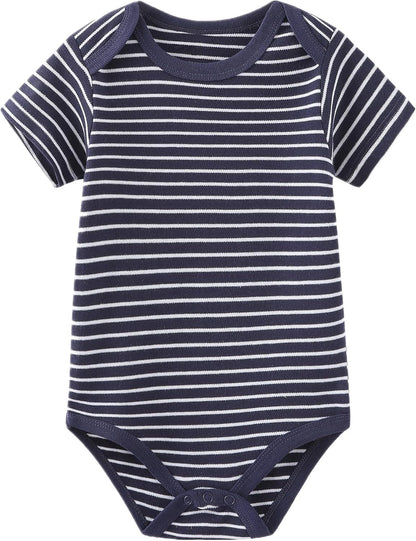 Baby Bodysuit and Pant Set 10-pcs Cotton Soft Newborn Boy Girl Clothes Outfits
