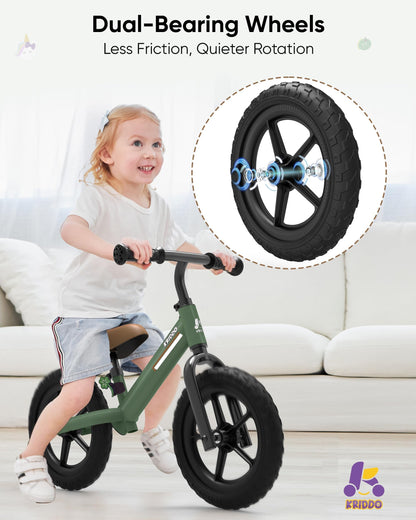 KRIDDO Toddler Balance Bike 2 Year Old: Toddler Bike Toys for 2-5 Years Old