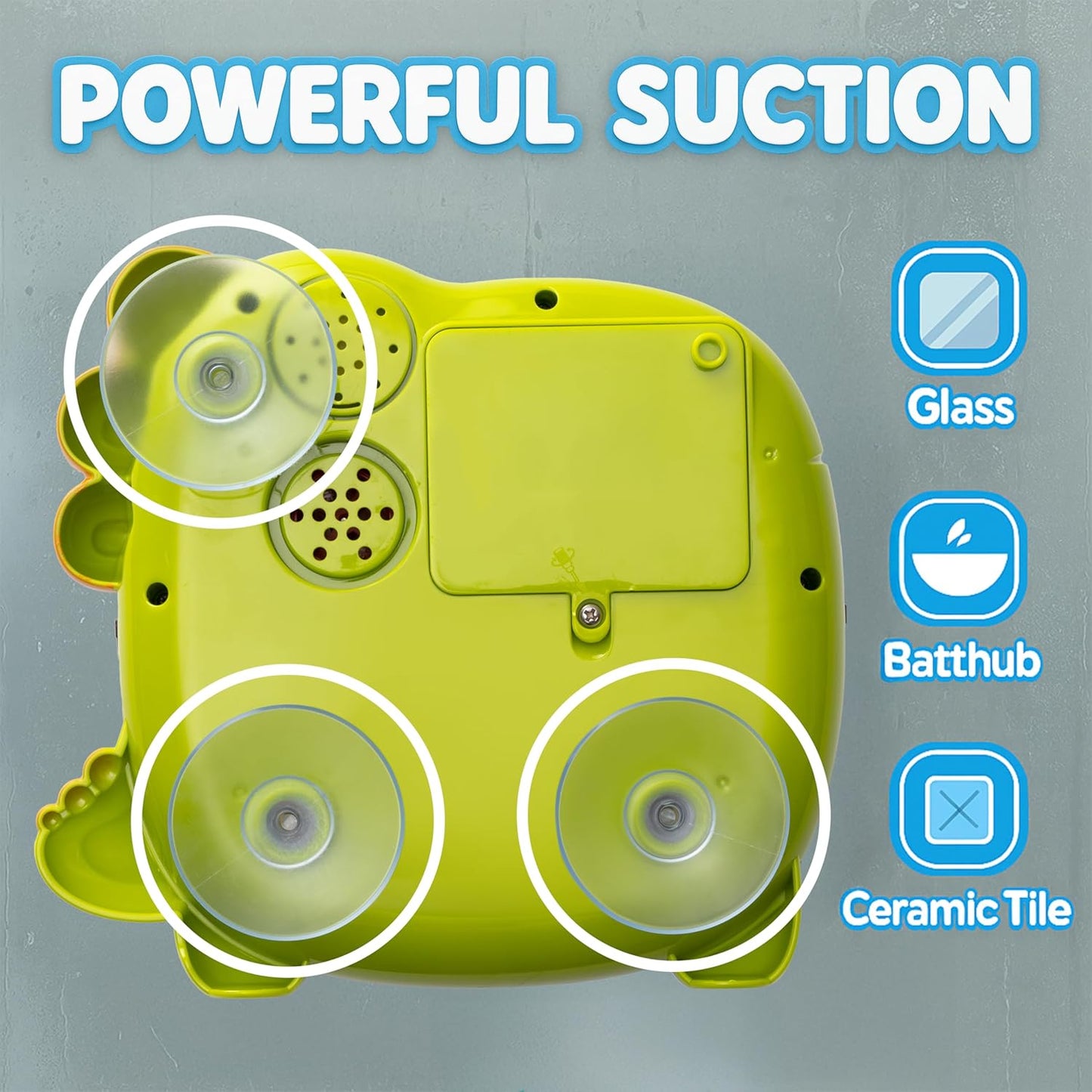 Bath Bubble Machine - Bubble Bath Maker with Lights & Music - Baby Bath Toys Bubble Maker for