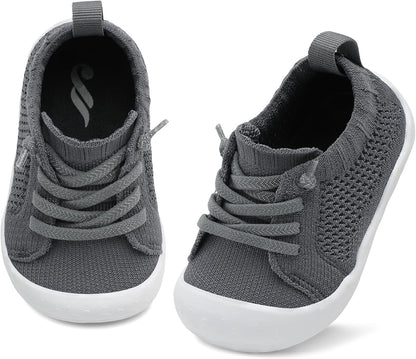 JIASUQI Baby Shoes for Toddler Boys Girls Sneakers Slip on Walking Shoes for Babies