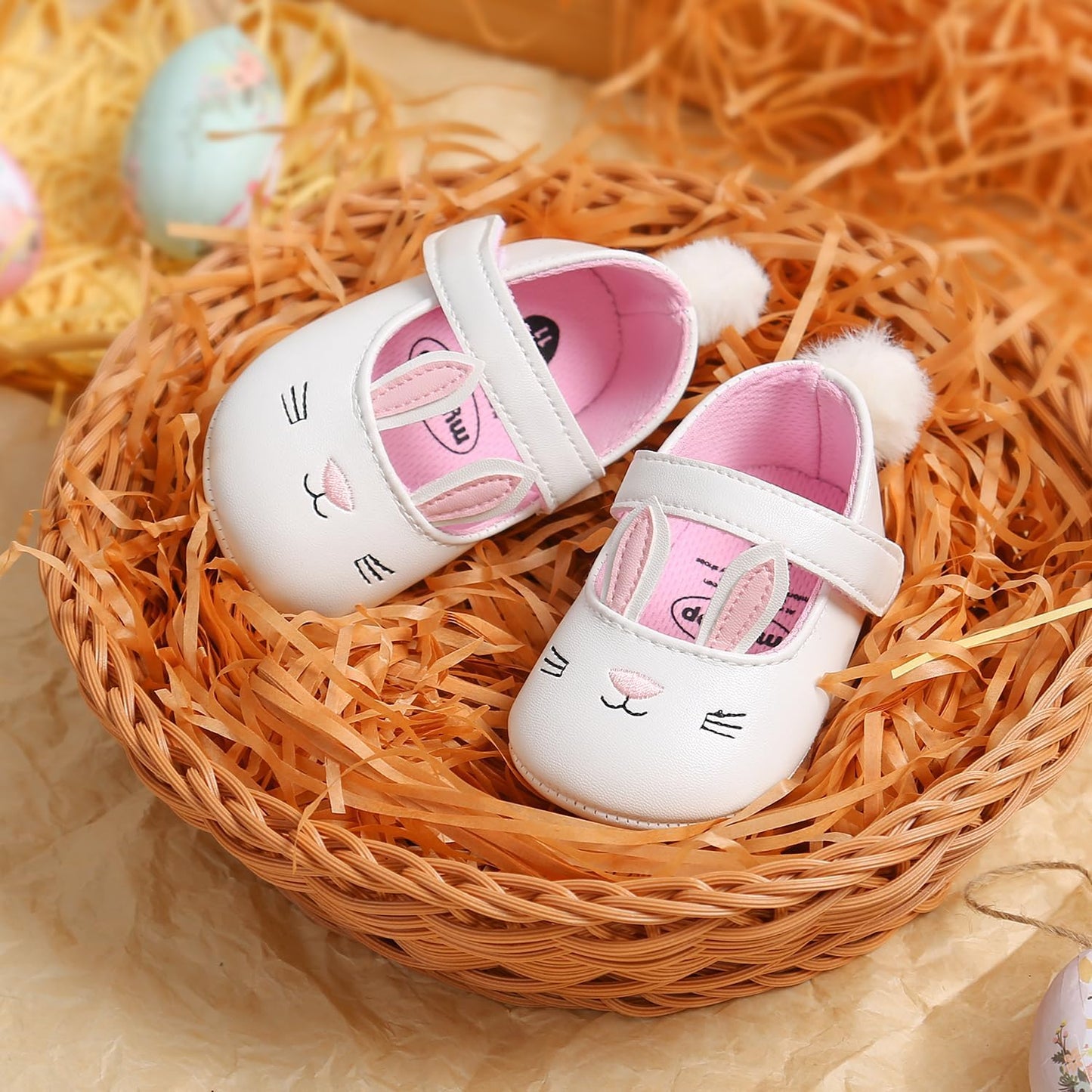 Baby Shoes Mary Jane Flats Non Slip Soft Sole Infant Toddler Sneakers First Walkers Party Christmas Dress Shoes
